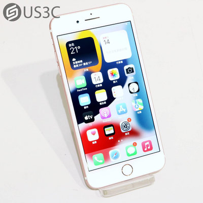 【US3C-青海店】【一元起標】公司貨 Apple iPhone 7 Plus 32G 玫瑰金 5.5吋 廣色域顯示 指紋辨識 4G LTE 二手手機