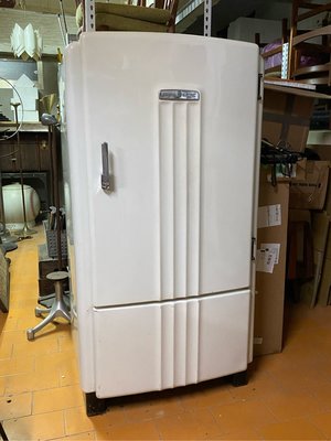 美國奇異 Art Deco 造型 古董冰箱 GE老冰箱