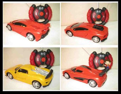 遙控車-1:24仿真藍寶堅尼Aventador車模(大方向盤)遙控車/各類名車成人兒童最愛玩具[4台可選]