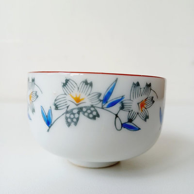 【MarsC】1930年代二次世界大戰前日本昭和時代前期fuji seito富士製陶手工硬質磁器陶瓷茶杯（25032367）