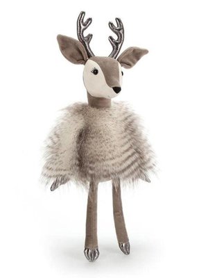 預購 英國 JELLYCAT 經典可愛聖誕節貴氣麋鹿 最精緻的絨毛玩偶 觸感超好 安撫玩偶 生日禮 娃娃