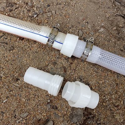現貨熱銷·軟管快速接頭4分6分管塑料水管修補活接頭膠管配件一寸管子連接件