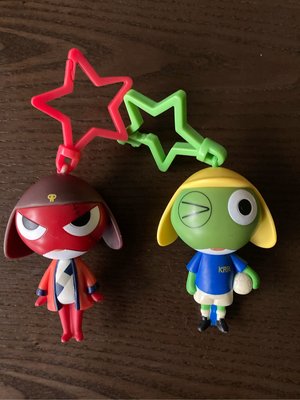 KERORO 軍曹鑰匙圈 青蛙軍曹 吊飾 GIRORO 麥當勞玩具