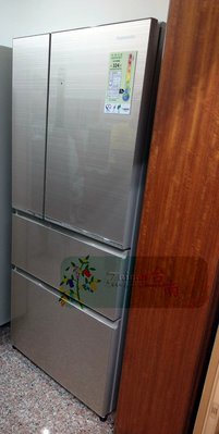 【台南家電館】Panasonic國際 610L四門冰箱《NR-D611XGS》ECONAVI無邊框 自動製冰玻璃系列