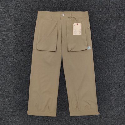 【Japan潮牌館】SASSAFRAS pockets digs cew cropped pants 4/5 overa