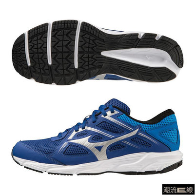 美津濃慢跑鞋 MIZUNO SPARK 8 男款 慢跑鞋 運動鞋 休閒鞋 男鞋 輕量 透氣 藍 K1GA230352-潮流e線