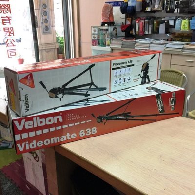 【華揚數位】☆全新 Velbon videomate 638 油壓腳架 攝影家 C-686後續機 公司貨