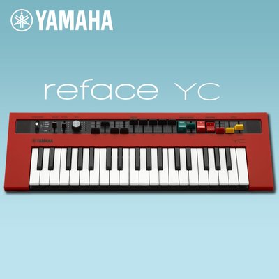 小叮噹的店- YAMAHA Reface YC 綜合管風琴 37鍵 合成器