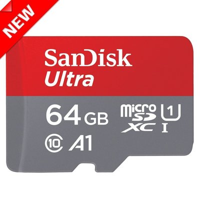 Sandisk 64G 記憶卡 Ultra microSDXC 公司貨 讀取140M 手機 平板 行車記錄器 KW11