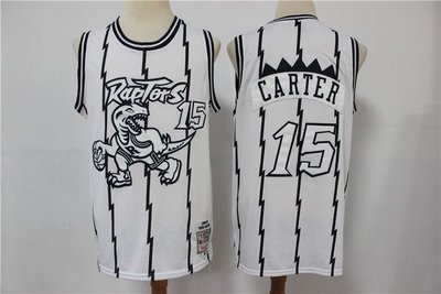 文斯·卡特(Vince Carter) NBA多倫多暴龍隊 白色 限量版 球衣 15號