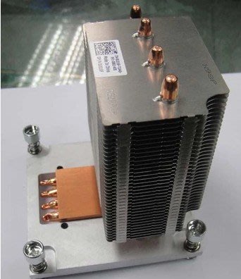 原裝DELL PrecisionT5500 T3500 散熱器1366針銅散熱片U016F