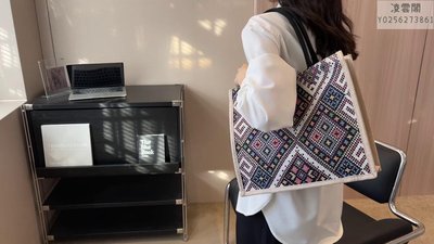 高中生上課包包2023新款潮韓版時尚通勤托特包女ins單肩手提包女