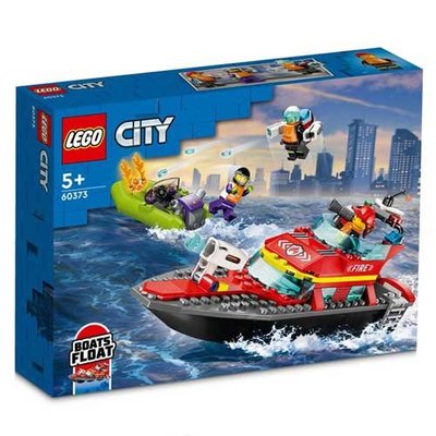 台中＊宏富＊樂高積木 LEGO City Fire 60373 消防救援船