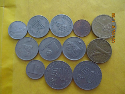A7802.外國(馬來西亞)早期錢幣
