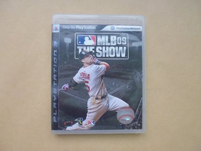 明星錄*2009年日本版.MLB29THE SHOW二手遊戲光碟(附中文操作簡介)(s221)