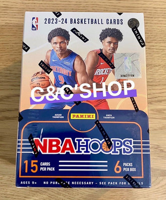 【CCSHOP】盒損特價🔥2023-24 Hoops Blaster NBA球員卡手雷卡盒拆斑馬Wembanyama