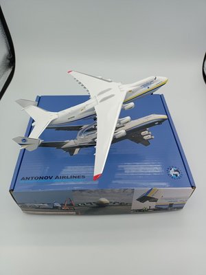 【熱賣精選】現貨 1/400 安東諾夫 AN-225 大型運輸機 成品飛機模型擺件航模