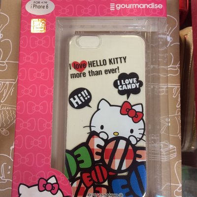 Gift41 4165 新莊店 hello kitty 糖果 造型 iphone 6/6s 4.7吋 780106