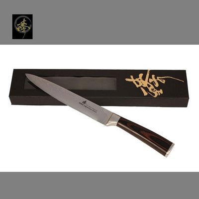 【臻】料理刀具 大馬士革鋼系列-魚肉刀 DLC828-01