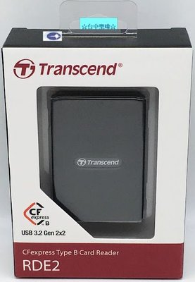 創見 Transcend RDE2 USB3.2 讀卡機 CFexpress Type B  Gen 2*2 公司貨