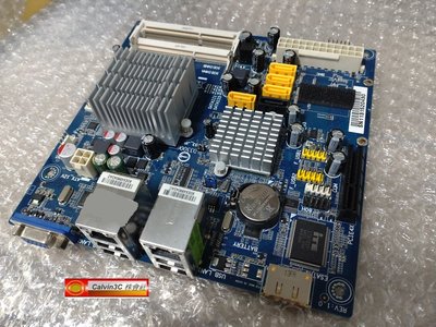 技嘉 MN525MI 嵌入式 iTX 含CPU+記憶體DDR3 Intel Atom D525 雙網路孔 內建顯示VGA