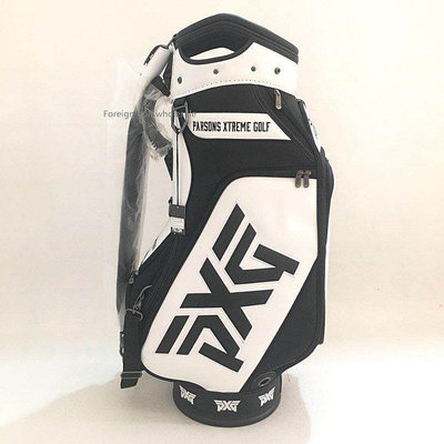 【熱賣精選】新款高爾夫PXG球包10寸大口徑三色PU料防水耐磨球包golf球包