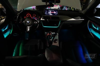 BMW 8色氣氛燈 F30 F31F32 F34 F36 F80 F82 8色燈