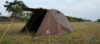 【山野賣客】DJ-222 可可棕露營帳篷300型 帳篷 帳棚