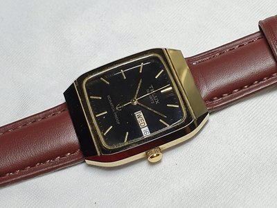 TELUX鐵力士錶，鎢鋼錶殼耐磨損不褪色，復古石英錶款，僅此一只，絕不撞錶，非買不可值得收藏的好錶。