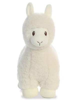 日本進口 好品質 限量品 可愛 柔軟 羊駝 草泥馬 動物絨毛絨抱枕玩偶娃娃玩具擺件禮物禮品