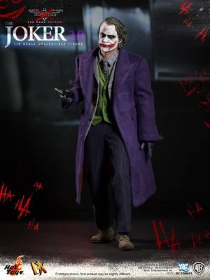 全新 拆檢 Hot Toys DX11 1/6 特別版 黑暗騎士 蝙蝠俠 小丑 Joker 2.0 希斯 萊傑