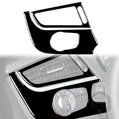 適用於2009-2016 BMW Z4 E89大燈控制面板鋼琴黑汽車內飾改裝配件 @车博士