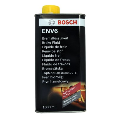 【易油網】【缺貨】BOSCH 博世 ENV6 煞車油 3/4/5.1號 ABS ESP ATE SL.6