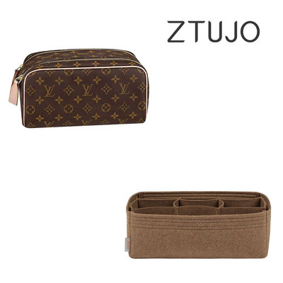 內袋 包枕 包撐 【ZTUJO】適用于Lv Dopp盥洗包內膽包英國進口毛氈整理支撐收納包