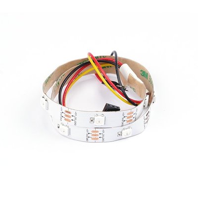 彩色RGB LED 燈條 -10 LEDs 已焊GVS接頭 Rainbow LED