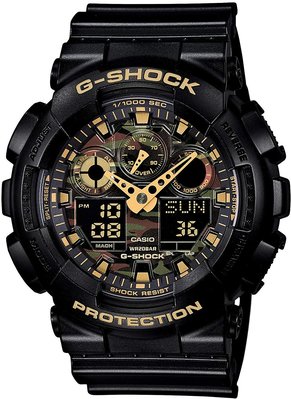 日本正版 CASIO 卡西歐 G-SHOCK GA-100CF-1A9JF 手錶 男錶 腕錶 日本代購