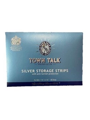 英國百年 Town Talk 銀飾 防潮片 / 防銹片  每盒36小片 silver storage strips