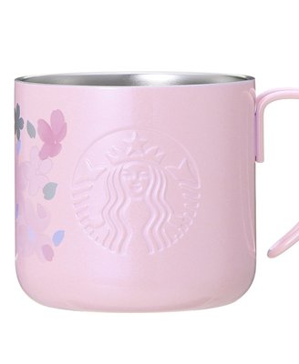 新商品~STARBUCKS日本星巴克咖啡2019年櫻花商品～珍珠粉紅色櫻花不鏽鋼杯～含運1380元