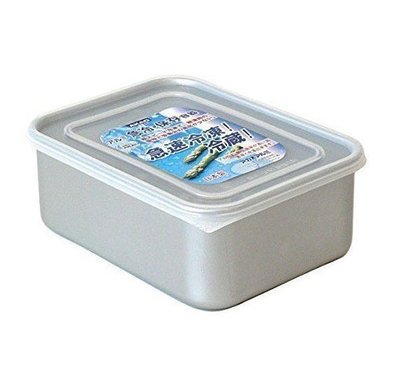 一鑫餐具【日本製 AKAO 急冷保鮮盒 深型 中 1.8L】鋁製保鮮盒急速冷凍盒冷藏盒解凍盒