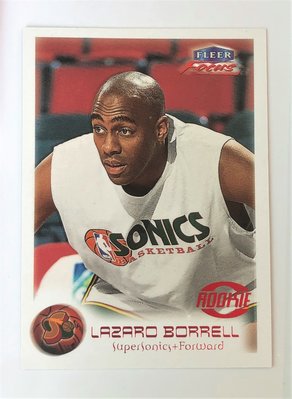 [NBA]2000 FLEER FOCUS  Lazaro Borrell ROOKIE RC 限量/3999 新人卡