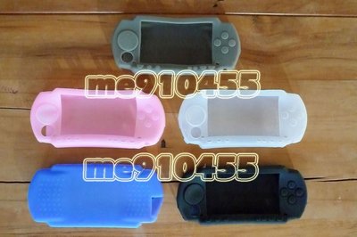 PSP 1000 果凍套 + 螢幕保護貼 Sony 1007 厚機 防刮 保護套 矽膠套 黑/白色預購 其他顏色停售