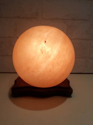 喜馬拉雅山6吋圓球玫瑰鹽燈