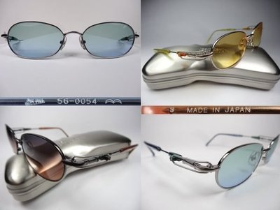 信義計劃眼鏡 全新真品 Jean Paul Gaultier 56-0054 橢圓框 金屬框 太陽眼鏡 絕版品