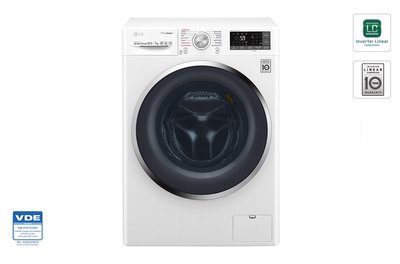 [東家電器]LG WD-S105CW 滾筒洗衣機(蒸洗脫) 冰磁白 / 10.5公斤 另可堆疊LG乾衣機