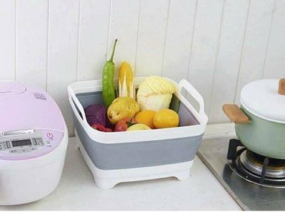 可折疊蔬果清洗移動水槽