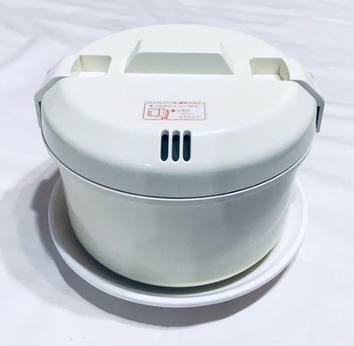 日本製造 白色 微波 專用 煮飯杯 微波杯 個人 煮飯鍋 飯煲