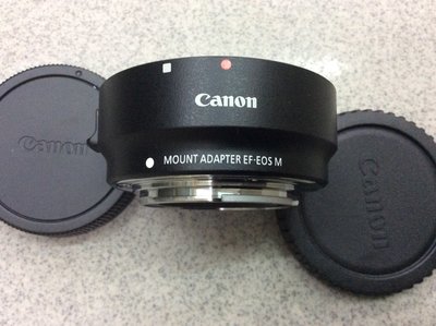 [保固一年] [高雄明豐]  Canon EOS M 轉接環 EOSM 轉 EF EFS EF-S 鏡頭  便宜賣