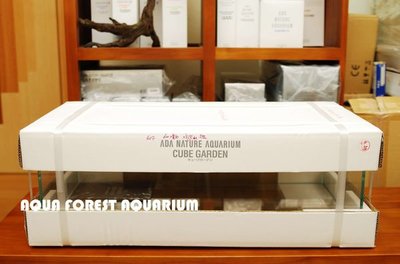 ◎ 水族之森 ◎ 日本 ADA Cube Garden =頂級超白玻璃缸 2尺 60F 60X30X18 cm 5mm 新標誌