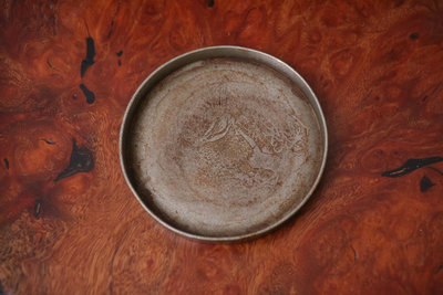 （二手）—日本茶器 老錫 壺承 壺托盤 擺件 老物件 古玩【中華拍賣行】1830