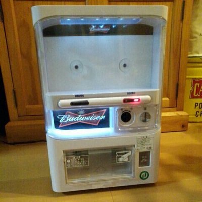 百威 啤酒 Budweiser 自動販賣機 超稀有 絕版 日本帶回 現貨1